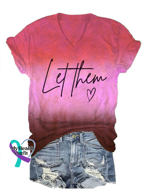 Women’s Let Them Misunderstand You Keep Shining Print T-Shirt Picture 5 / S