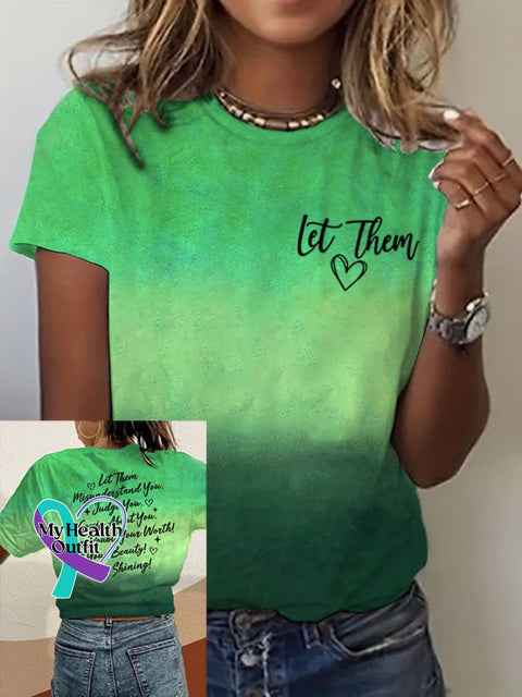 Women’s Let Them Print T-Shirt Picture 1 / S