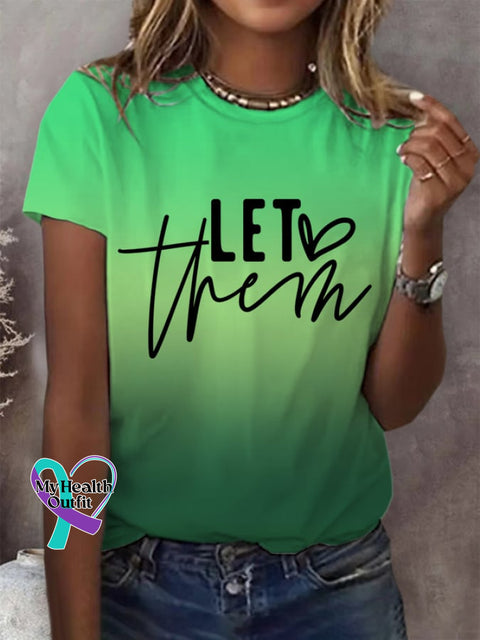 Women’s Let Them Print T-Shirt Picture 1 / S