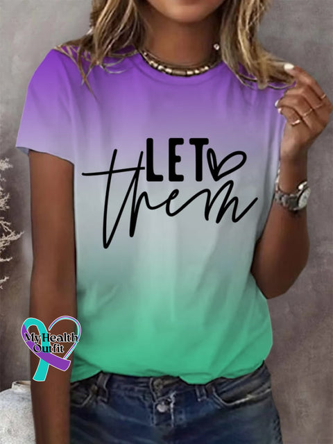 Women’s Let Them Print T-Shirt Picture 2 / S