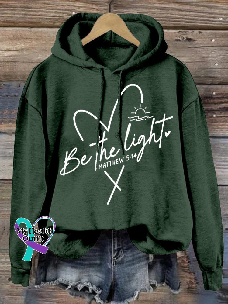 Women’s Men’s Unisex Love Be The Light Mathew 5:14 Bible Verse Religious Faith Church