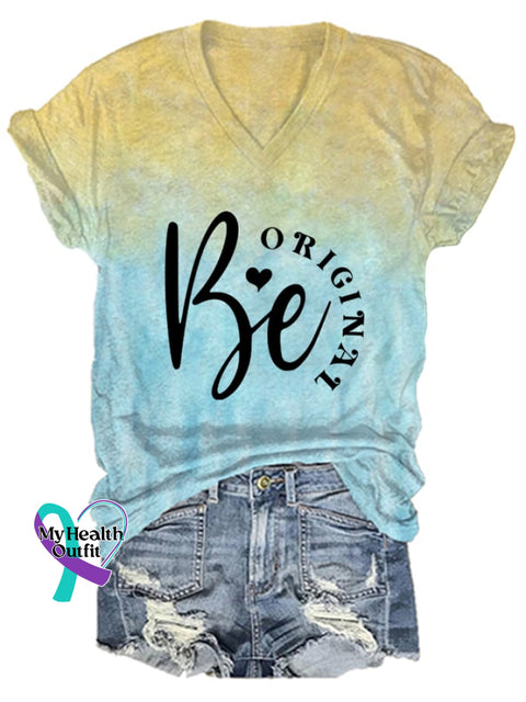 Women’s Mental Health Awareness Printed T-Shirt Picture 1 / S