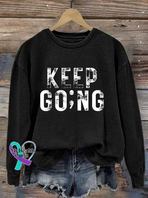 Women’s Mental Health Awareness Sweatshirt Black / S