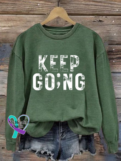 Women’s Mental Health Awareness Sweatshirt Green / S