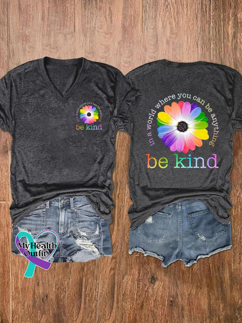 Women’s Mental Health Awareness T-Shirt Dark Grey / S