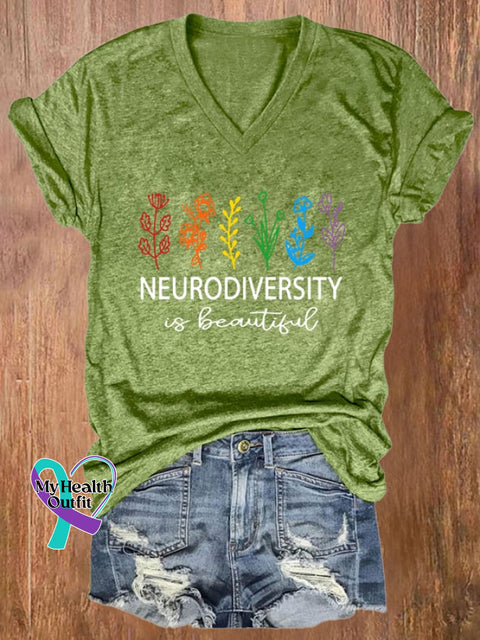 Women’s Mental Health Awareness T-Shirt Green / S