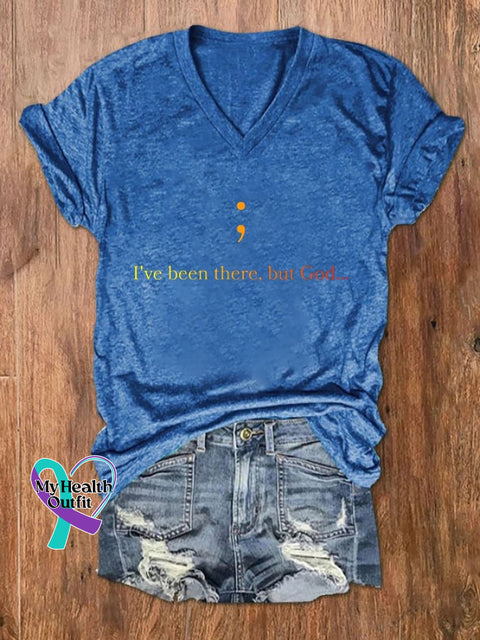 Women’s Metal Health Awareness T-Shirt Blue / S