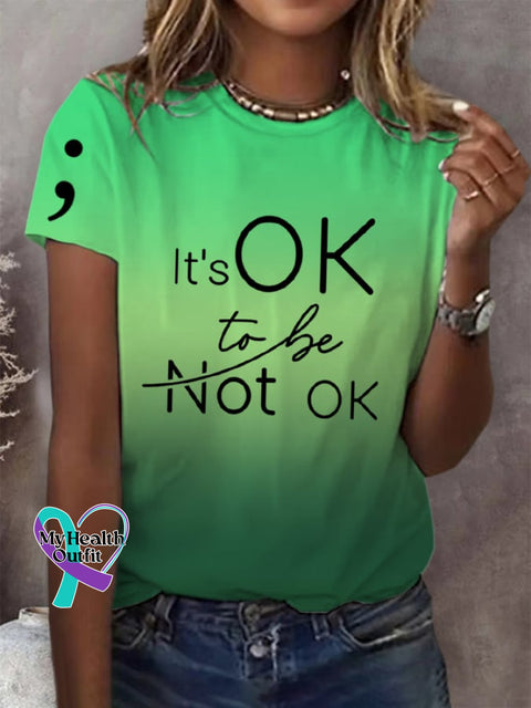 Women’s Metal Health Awareness T-Shirt Picture 1 / S