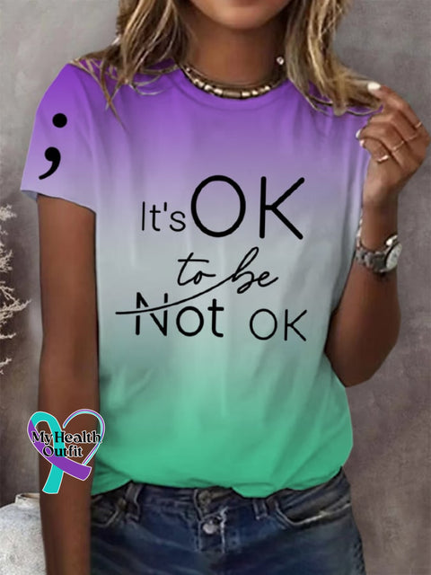 Women’s Metal Health Awareness T-Shirt Picture 2 / S