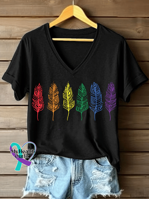 Women’s Orange Shirt Day Every Child Matters Print Casual T-Shirt Black / S