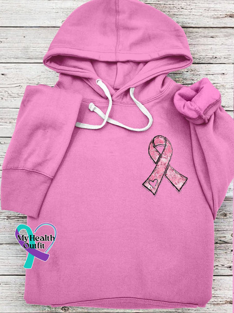 Women’s Pi̇nk October Breast Cancer Awareness Month Hooded Sweatshirt Pink1 / S