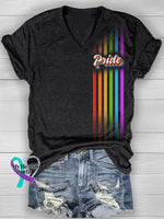 Women’s Pride Lgbt Casual T-Shirt Black / S