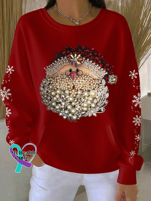 Women’s Printed Casual Sweatshirt Picture 2 / S