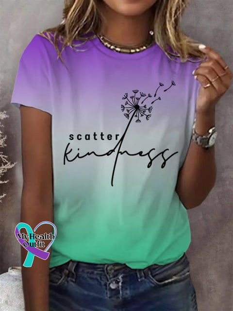 Women’s Scatter Kindness T-Shirt Picture 1 / S