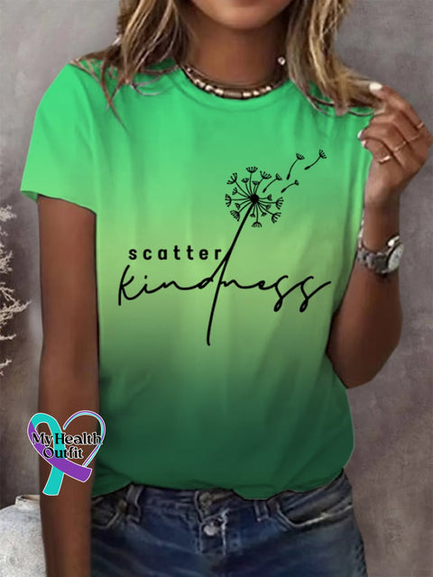 Women’s Scatter Kindness T-Shirt Picture 2 / S