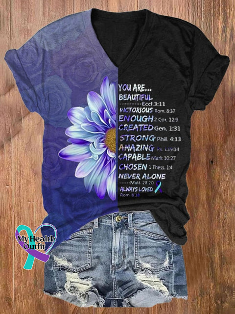 Women’s You Matter Suicide Prevention Awareness T Shirt Picture 1 / S
