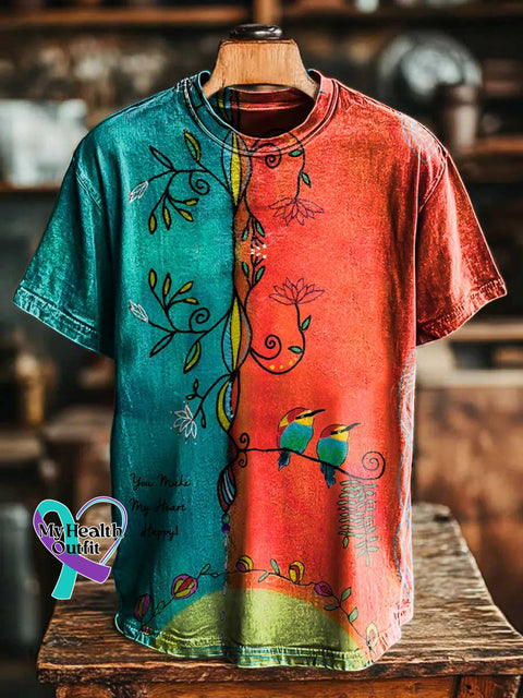 You Make My Heart Happy! T-shirt Multicolor / S